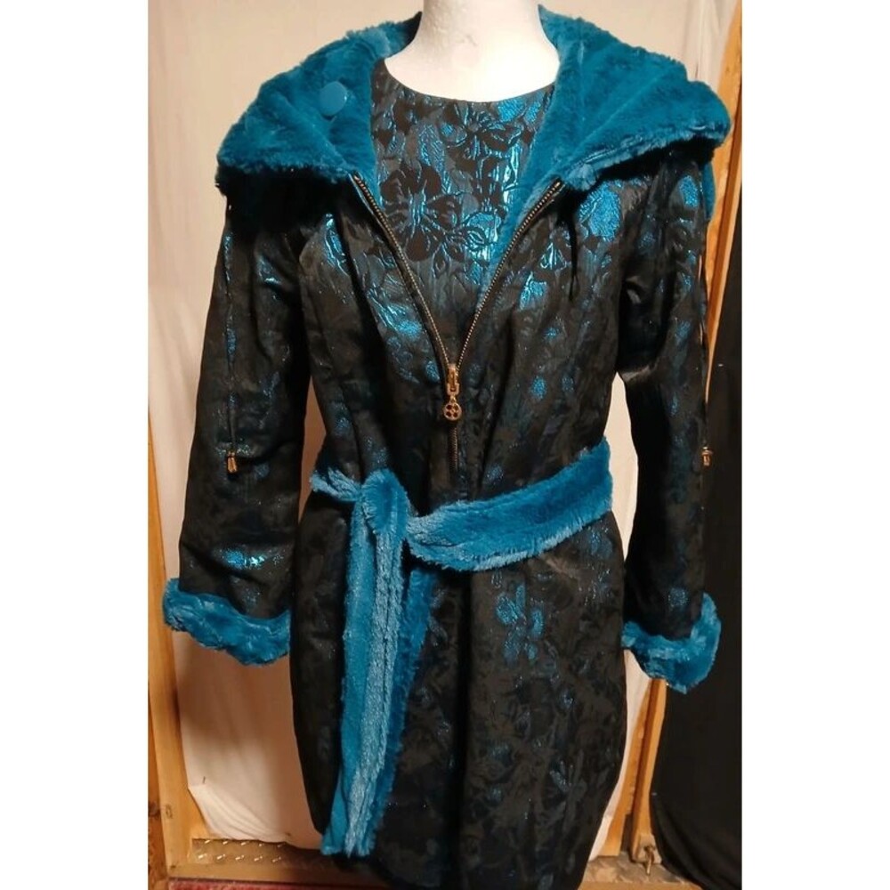 IMAN dress & coat xs like new